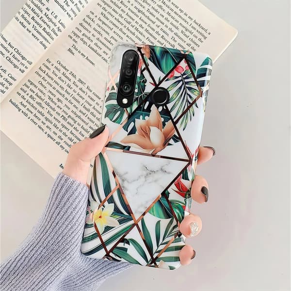Huawei P30 Lite - Geometric Flower Case