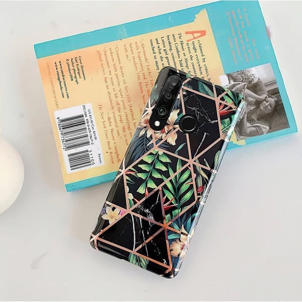 Huawei P30 Lite - Geometric Flower Case