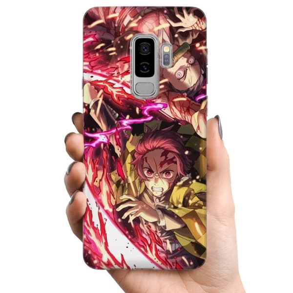 Samsung Galaxy S9+ TPU Matkapuhelimen kuori Demon Slayer