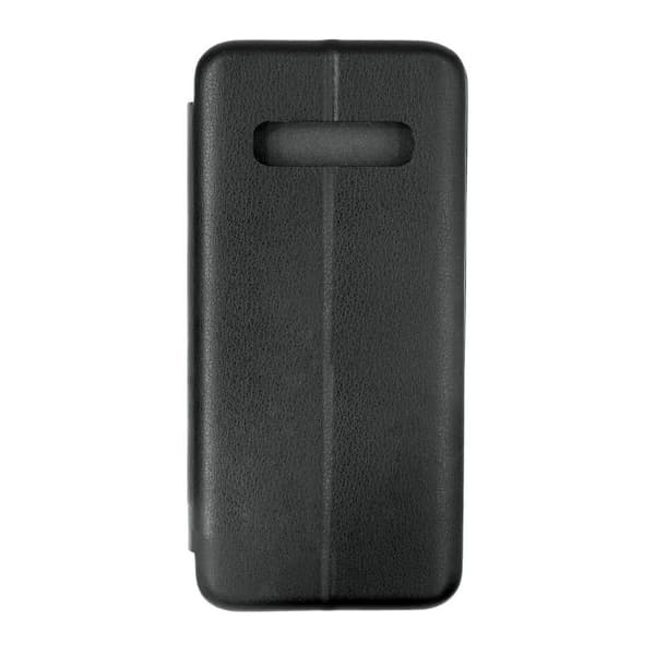 Galaxy S10 Plus SM-G975F Flip Stand Läder Plånboksfodral - Svart