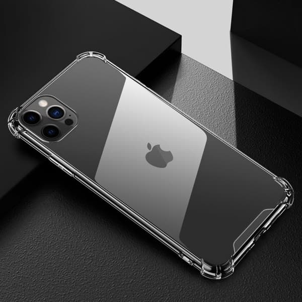 Stöttåligt Mobilskal iPhone 12 Pro Max - Transparent