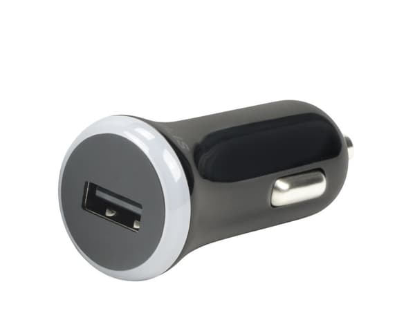 Mobilis - Autovirtasovitin - 2,1 A (USB) - musta