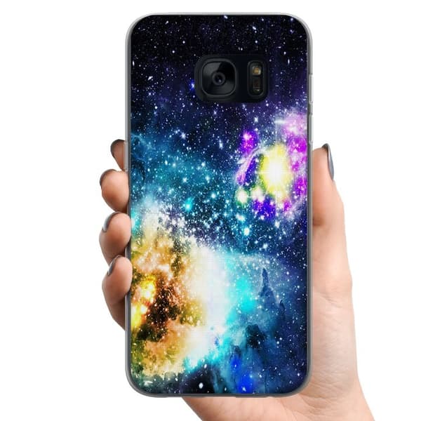 Samsung Galaxy S7 TPU Mobildeksel Galaksen