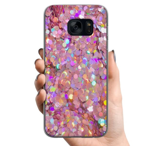 Samsung Galaxy S7 TPU Mobildeksel Glimmer