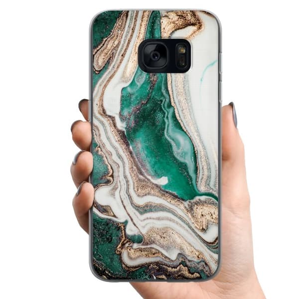 Samsung Galaxy S7 TPU Mobildeksel Grønn