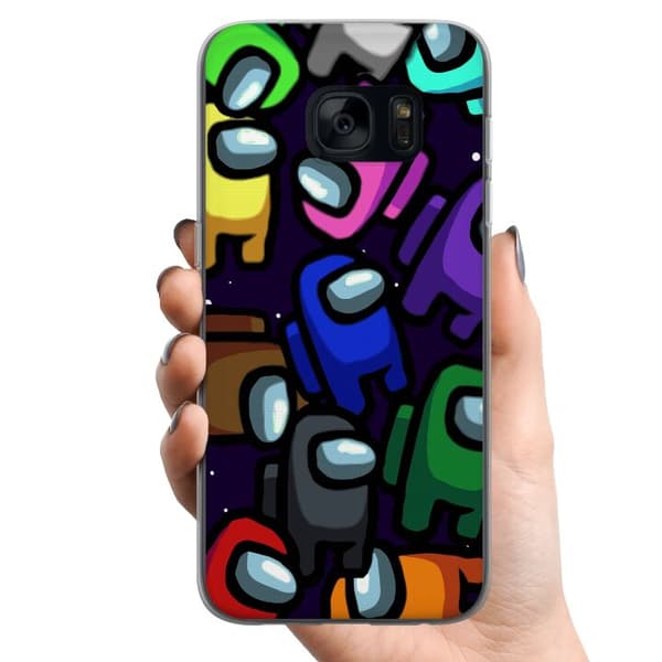 Samsung Galaxy S7 TPU Mobildeksel Among Us