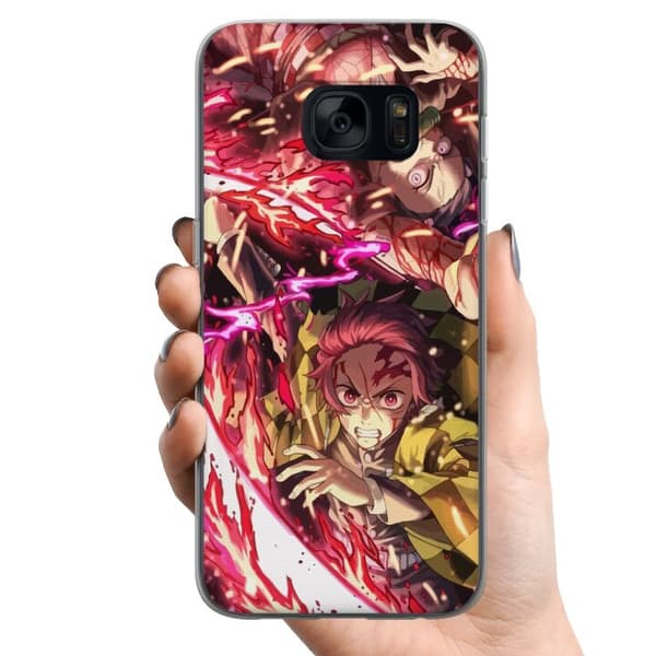 Samsung Galaxy S7 TPU Mobildeksel Demon Slayer