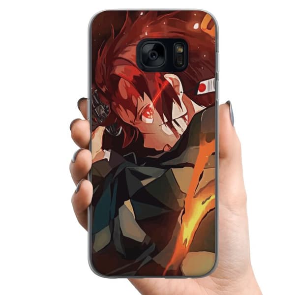 Samsung Galaxy S7 TPU Mobilskal Demon Slayer