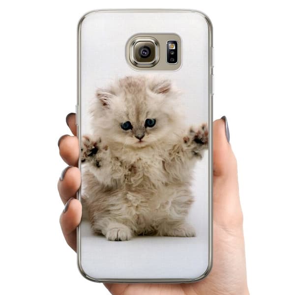 Samsung Galaxy S6 TPU Mobilskal Katt