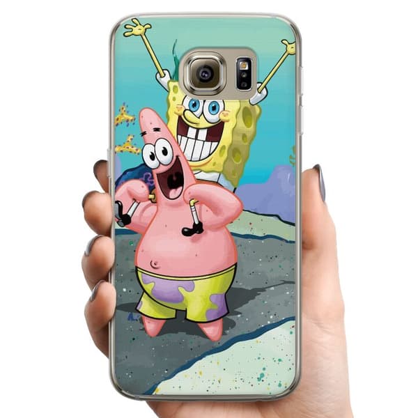 Samsung Galaxy S6 TPU Matkapuhelimen kuori SpongeBob Neliö