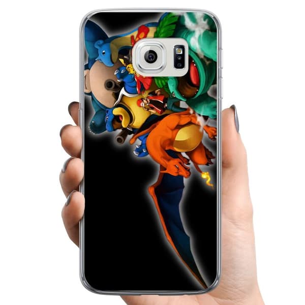 Samsung Galaxy S6 edge TPU Mobildeksel Pokemon