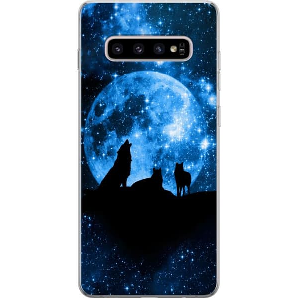 Samsung Galaxy S10+ Deksel / Mobildeksel - Ulv