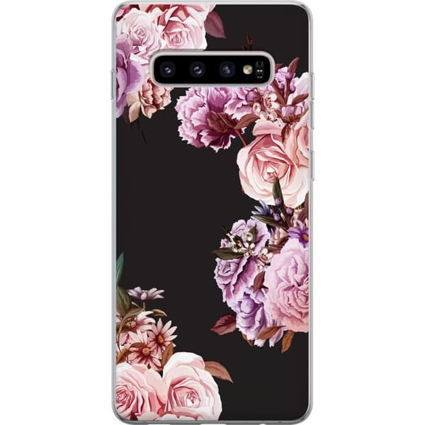 Samsung Galaxy S10+ Deksel / Mobildeksel - Blomster