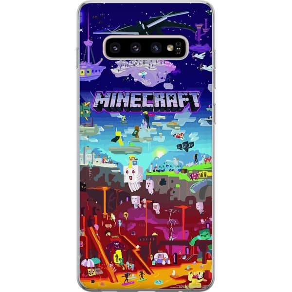 Samsung Galaxy S10+ Kuori / Matkapuhelimen kuori - MineCraft