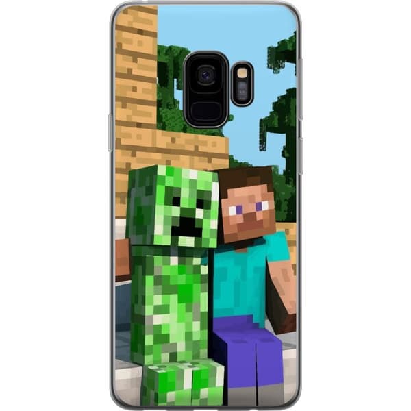 Samsung Galaxy S9 Cover / Mobilcover - MineCraft