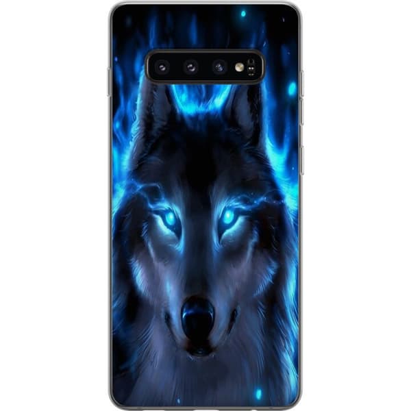 Samsung Galaxy S10 Deksel / Mobildeksel - Ulvehund