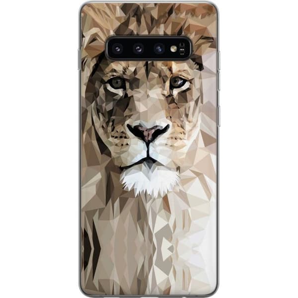 Samsung Galaxy S10 Deksel / Mobildeksel - Løve