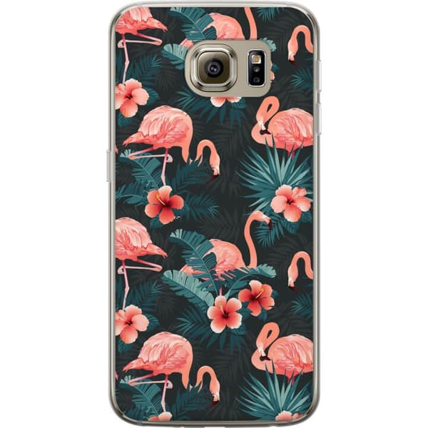 Samsung Galaxy S6 Cover / Mobilcover - Flamingo