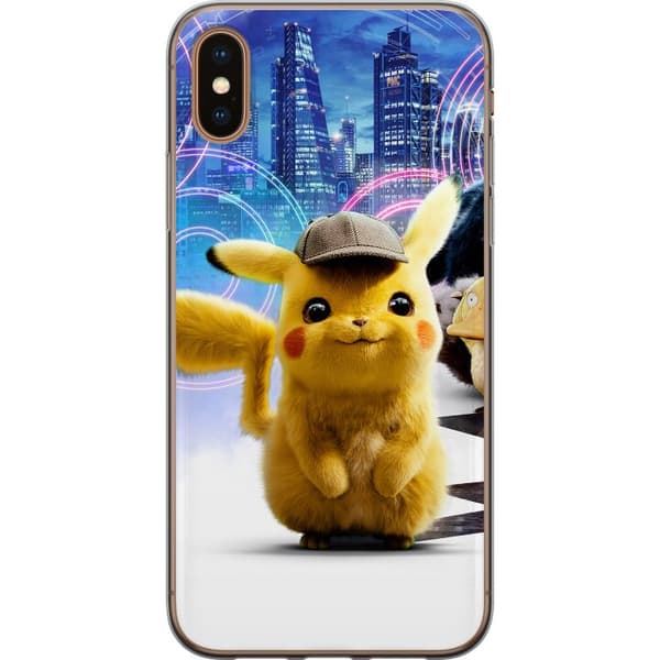 Apple iPhone X Deksel / Mobildeksel - Etterforsker Pikachu