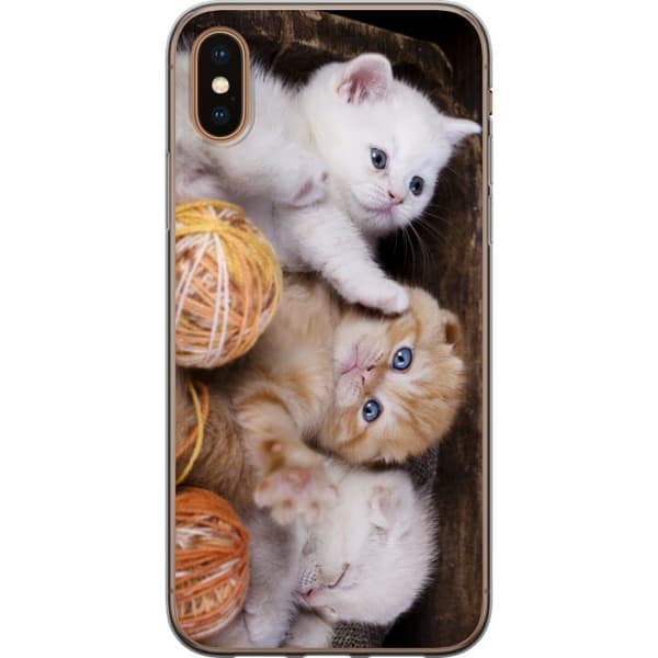 Apple iPhone X Deksel / Mobildeksel - Katter