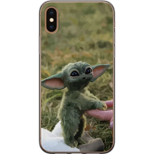 Apple iPhone X Deksel / Mobildeksel - Yoda