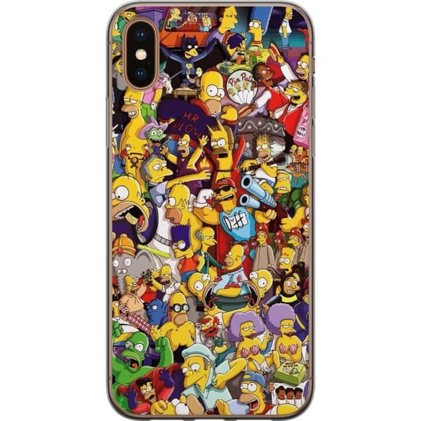 Apple iPhone X Deksel / Mobildeksel - Simpsons