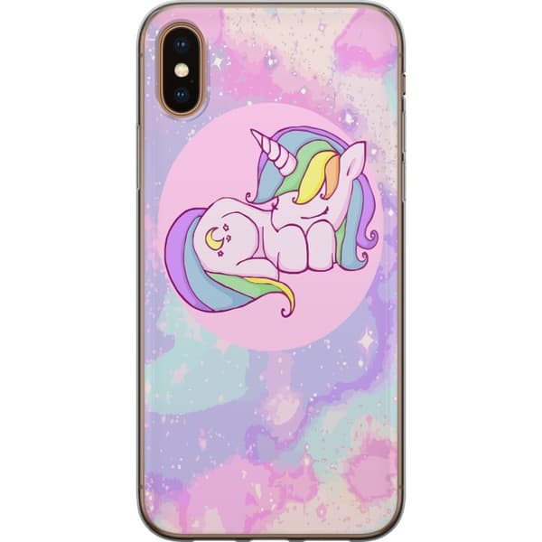 Apple iPhone X Kuori / Matkapuhelimen kuori - Unikorni