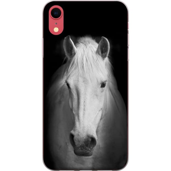 Apple iPhone XR Skal / Mobilskal - Vit Häst