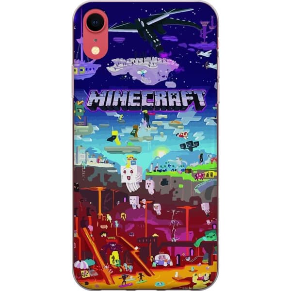 Apple iPhone XR Kuori / Matkapuhelimen kuori - MineCraft
