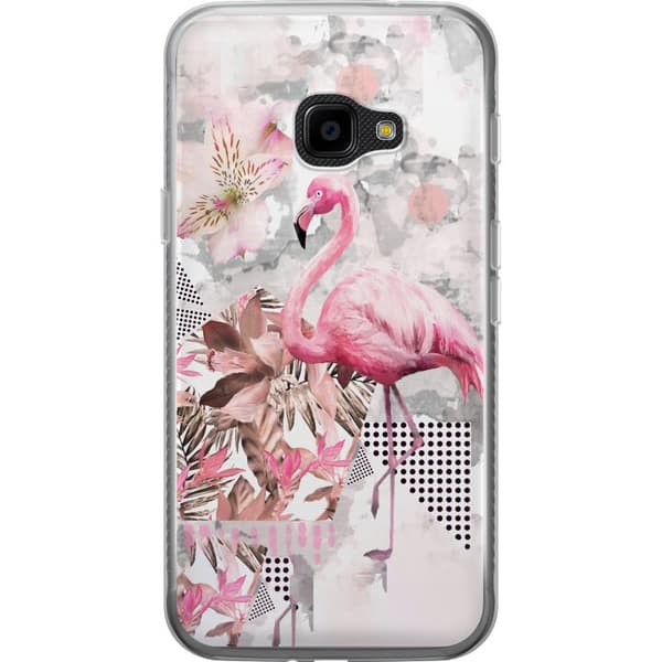 Samsung Galaxy Xcover 4 Kuori / Matkapuhelimen kuori - Flamingo