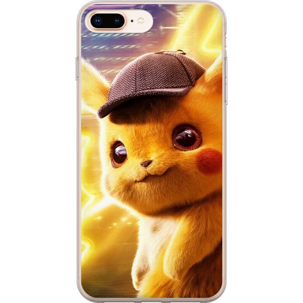 Apple iPhone 7 Plus Cover / Mobilcover - Detektiv Pikachu
