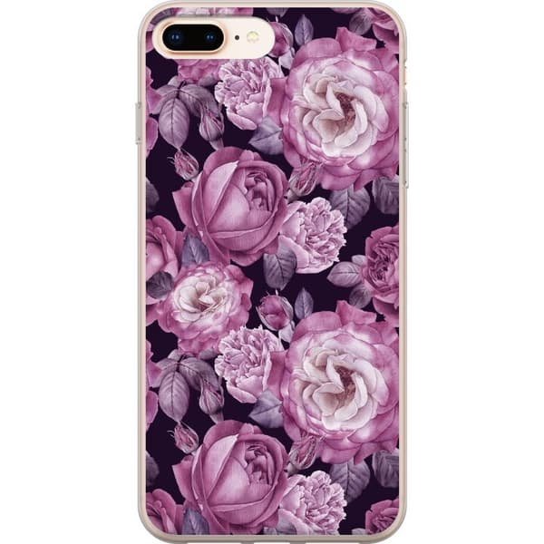 Apple iPhone 8 Plus Cover / Mobilcover - Blomster