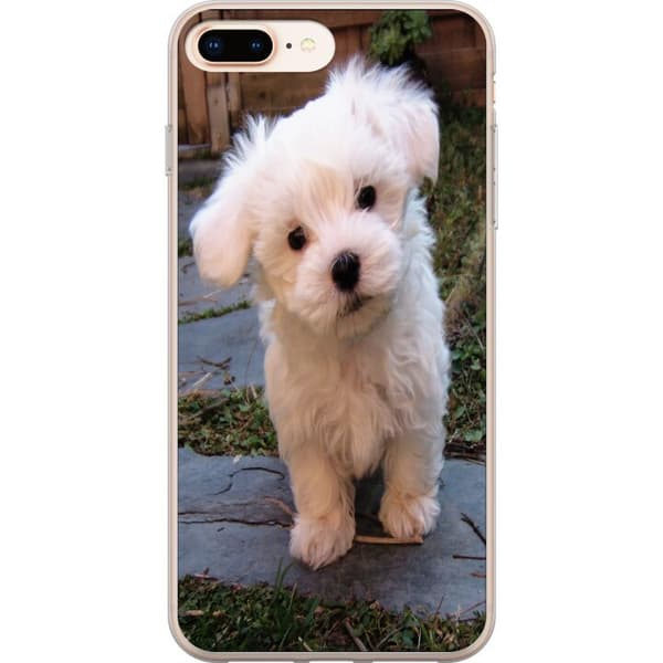 Apple iPhone 8 Plus Cover / Mobilcover - Hund