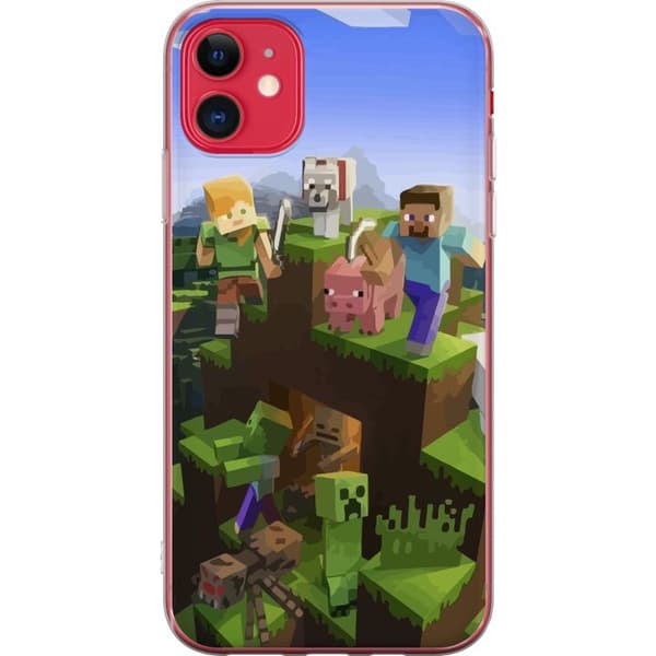 Apple iPhone 11 Skal / Mobilskal - MineCraft