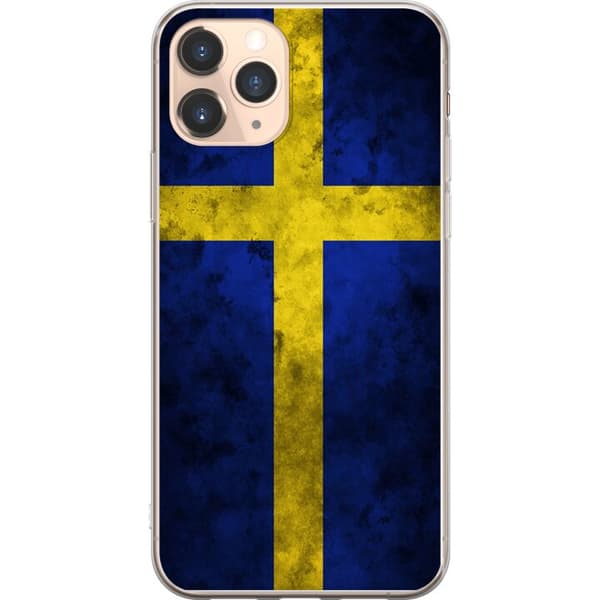 Apple iPhone 11 Pro Kuori / Matkapuhelimen kuori - Ruotsin Lippu