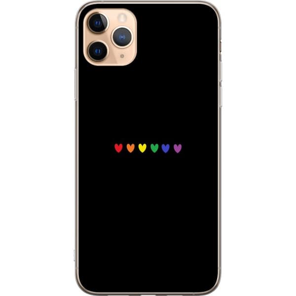 Apple iPhone 11 Pro Max Skal / Mobilskal - Pride Hearts