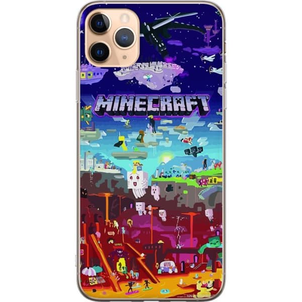 Apple iPhone 11 Pro Max Deksel / Mobildeksel - MineCraft
