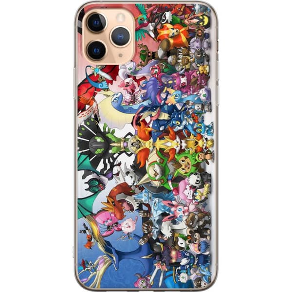 Apple iPhone 11 Pro Max Deksel / Mobildeksel - Pokemon