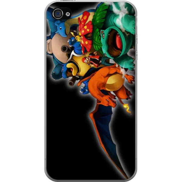 Apple iPhone 4 Kuori / Matkapuhelimen kuori - Pokemon