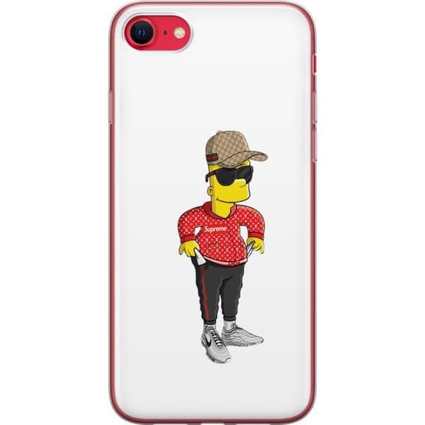 Apple iPhone 8 Cover / Mobilcover - Bart Simpsons SUP