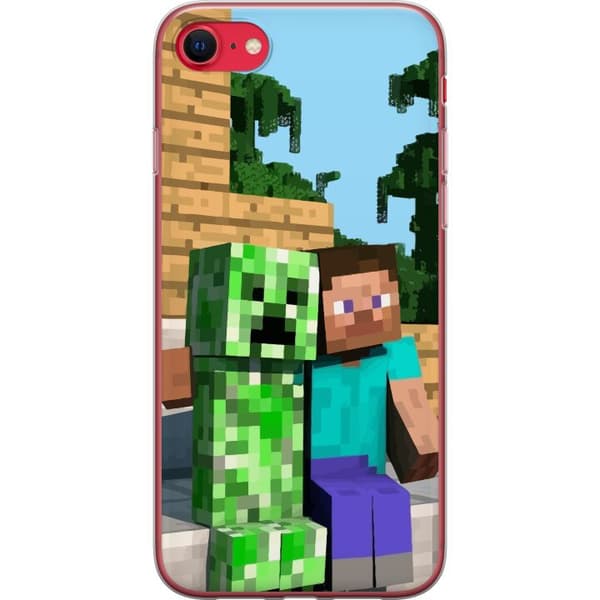 Apple iPhone 8 Kuori / Matkapuhelimen kuori - MineCraft