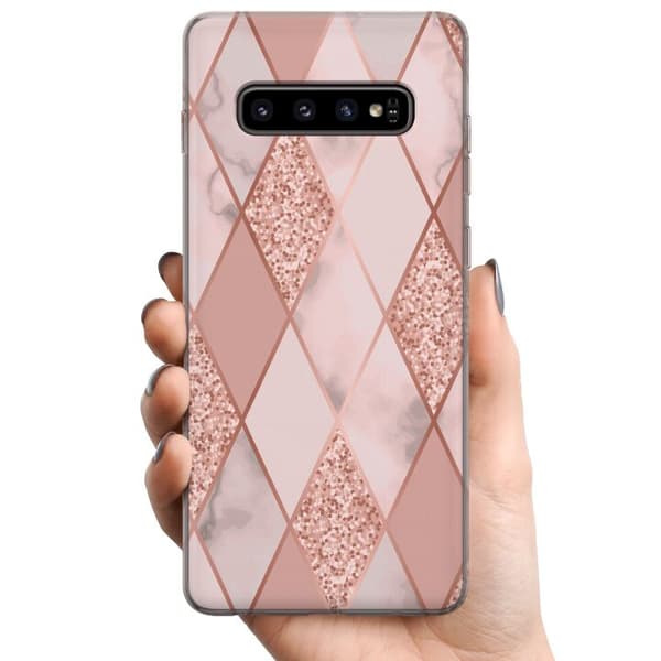 Samsung Galaxy S10 TPU Mobildeksel Litt Finkle