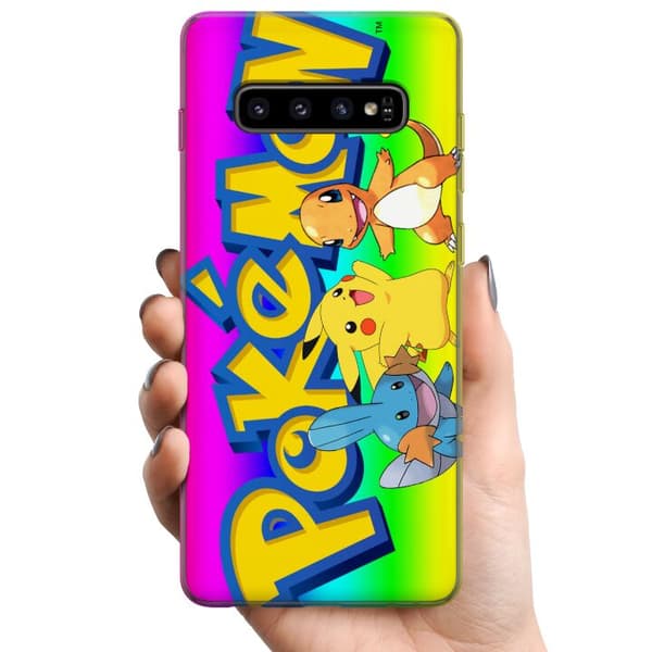 Samsung Galaxy S10 TPU Mobildeksel Pokemon