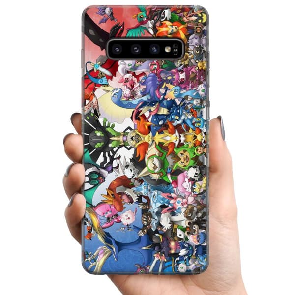 Samsung Galaxy S10 TPU Mobildeksel Pokemon