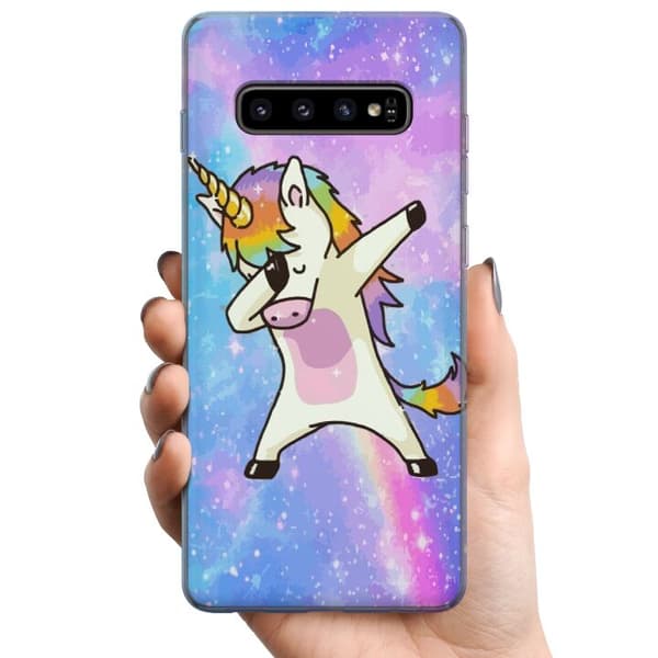 Samsung Galaxy S10 TPU Mobildeksel Enhorn