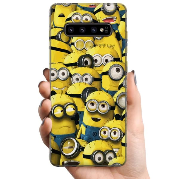 Samsung Galaxy S10 TPU Mobildeksel Minions