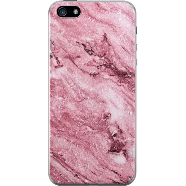 Apple iPhone 5 Cover / Mobilcover - Glitter Marmor