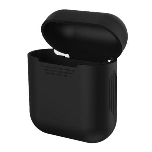 Skyddsfodral i silikon för Apple AirPods - Svart
