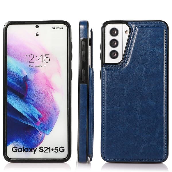 Praktiskt Skal med Kortfack - Samsung Galaxy S21 Plus