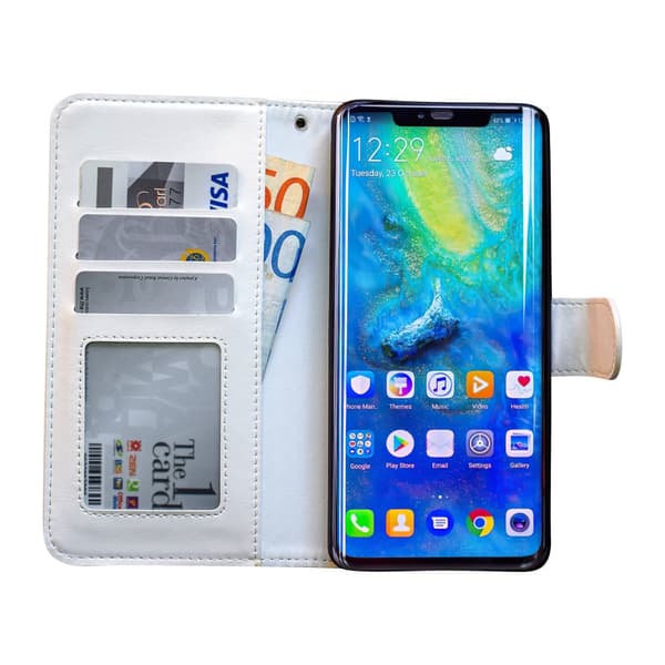 Huawei Mate 20 Pro - Læder cover / Beskyttelse